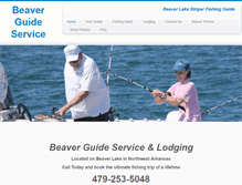 Tablet Screenshot of beaverguideservice.com